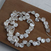 Natural Freshwater Pearl Naked Beads Baroque Petals Shaped Jewelry Material