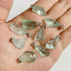 Natural Irregular Gravel Spar Geometric Pendant Stone Necklace Jewelry Accessories