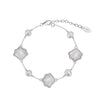 Natural Pearl Jewelry S925 Sterling Silver Necklace Earrings Bracelet Minimalist Style Electroplated