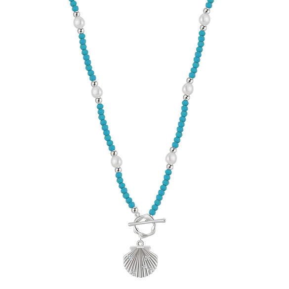 Natural Pearl Jewelry S925 Sterling Silver Necklace Earrings Bracelet Minimalist Style Electroplated