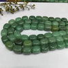 Natural Square Green Aventurine Jade Loose Beads For Diy Jewelry Smooth Cut And Polished Semi Finished Wholesale
