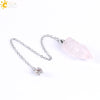 Natural Stone And Copper Accessories Jewelry Cone Pendant Belt Chain Spirit Pendulum Unisex Minimalist Polished