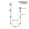 Natural Stone Braided Hair Jewelry With Butterfly And Star For Women