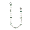 Natural Stone Braided Hair Jewelry With Butterfly And Star For Women