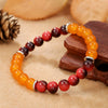 Natural Stone Crystal Handmade Bracelet For Unisex With Agate