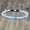 Natural Stone Emperor Stone Casual Irregular Beaded Printing Bracelets