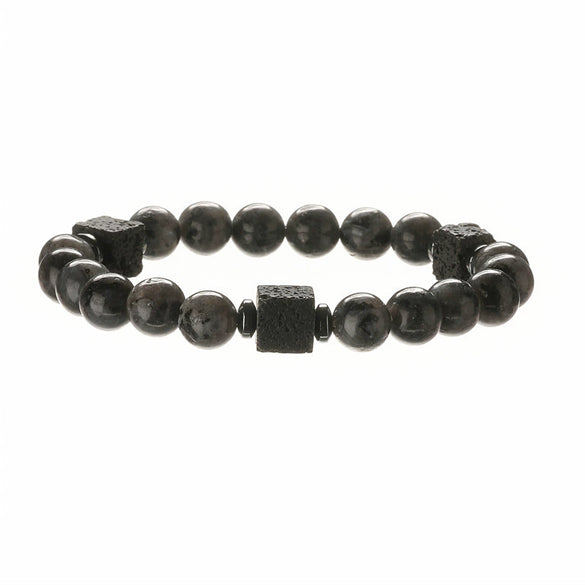 Natural Stone Geometric Beaded Handmade Unisex Bracelet Jewelry Wholesale