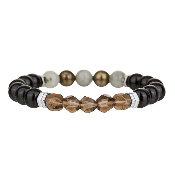 Natural Stone Geometric Handmade Bracelet For Men And Women