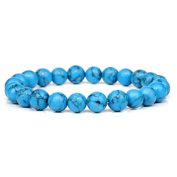 Natural Stone Handmade Fashionable Unisex Bracelet With Crystal Cat's Eye Agate