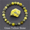 Natural Stone Handmade Unisex Animals Zodiac Mixed Color Bead Bracelet With Amethyst Tiger Eye Rose Stone Agate
