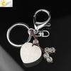 Natural Stone Heart Keychain With Hand Woven Short Tassel Minimalist Electroplated Key Pendant Accessory