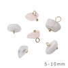 Natural Stone Mini Gravel Jade Pendant Loose Beads Handmade Diy Jewelry Accessories Creative Necklace Beaded Pendant