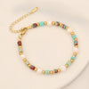 Natural Stone Pearl Handmade Bohemian Fashion Beaded Bracelet For Women