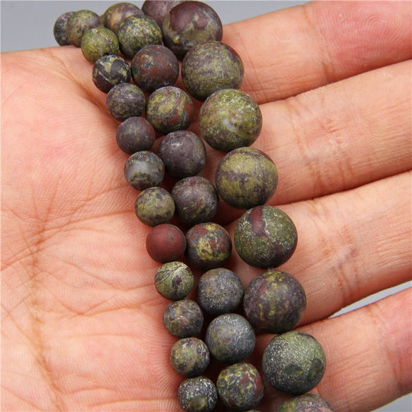 Natural Stone Round Beads Electroplated Jewelry Making Accessories For Handmade Bracelet And Necklace