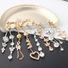 Navel Ring Set Stainless Steel Bow Style Body Piercing Jewelry