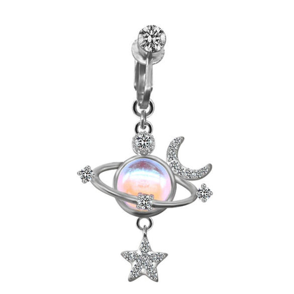 Navel Ring Stainless Steel Animal Zodiac Electroplated Body Piercing Jewelry