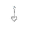 Navel Ring Stainless Steel Hiphop Geometric Electroplated Copper Accessories