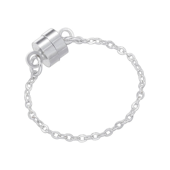 Necklace Accessories Copper Electroplated Safety Chain Magnet Buckle Pearl