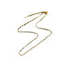 Necklace Accessories Titanium Steel Rose Gold Geometric Style Loose Chain Lip Chain One Year Color Retention