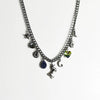 Necklace Alloy Constellation Inlaid Crystal Creative Popular Style