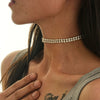 Necklace Alloy Geometric Electroplated