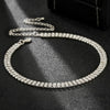 Necklace Alloy Geometric Electroplated