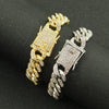 Necklace Alloy Hiphop Geometric Diamond Cuban Chain