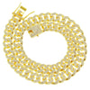 Necklace Alloy Hiphop Geometric Diamond Cuban Chain