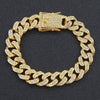 Necklace Alloy Hiphop Geometric Diamond Cuban Chain