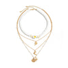 Necklace Alloy Pendant Copperclad Iron Chain Polymer Clay Imitation Pearl Animal Zodiac Handmade Stacking Style