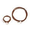 Necklace Alloy Retro Geometric Electroplating Women's Doublelayer Winding Choker Clavicle Chain