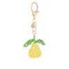 Necklace Alloy Titanium Steel Gold Fruit Style Electroplated Watermelon Pendant