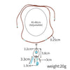 Necklace Alloy Turquoise Geometric Electroplated For Women