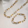 Necklace And Bracelet Titanium Steel Stainless Steel Electroplating Niche Design
