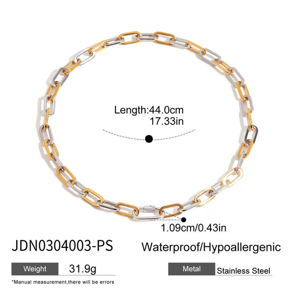 Necklace And Bracelet Titanium Steel Stainless Steel Electroplating Niche Design