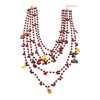 Necklace Artificial Crystal Fruit Geometric Handmade
