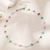 Necklace Artificial Crystal Geometric Electroplating