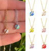 Necklace Artificial Crystal Geometric Style Electroplating Women's
