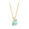 Necklace Artificial Crystal Geometric Style Electroplating Women's