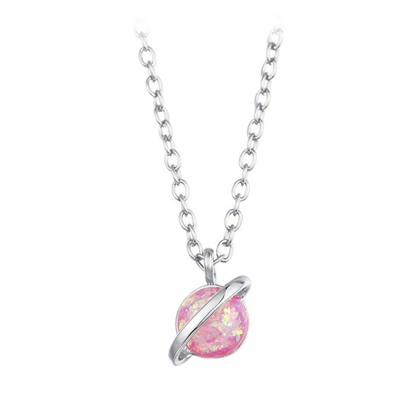 Necklace Artificial Crystal Geometric Style Electroplating Women's