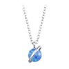 Necklace Artificial Crystal Geometric Style Electroplating Women's