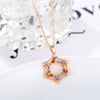 Necklace Artificial Zircon Geometric Inlaid Jewelry For Women