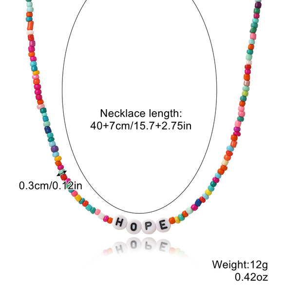 Necklace Beaded Artificial Crystal Ball Chain Electroplated With Flowers Bow Insects Geometric Animals Zodiac Letters Numbers Text