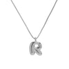 Necklace Brass Copper English Letter Electroplating Balloon Bubble Style For Women