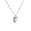 Necklace Brass Copper English Letter Electroplating Balloon Bubble Style For Women