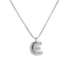 Necklace Brass Copper English Letter Electroplating Balloon Bubble Style For Women