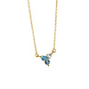 Necklace Brass Copper Plated With 14K Gold Geometric Flowers Electroplating Style Accessories