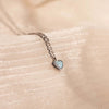 Necklace Butterfly Real Opal Mixed Gemstone Setting Titanium Steel Insect Pattern