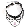 Necklace Choker Gothic Sweet Cool Style Metal Gravel Geometric Ochain