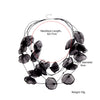 Necklace Cloth Crystal Geometric Pure Handmade Flower